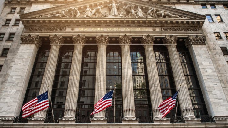 Federal Hall building in New York City