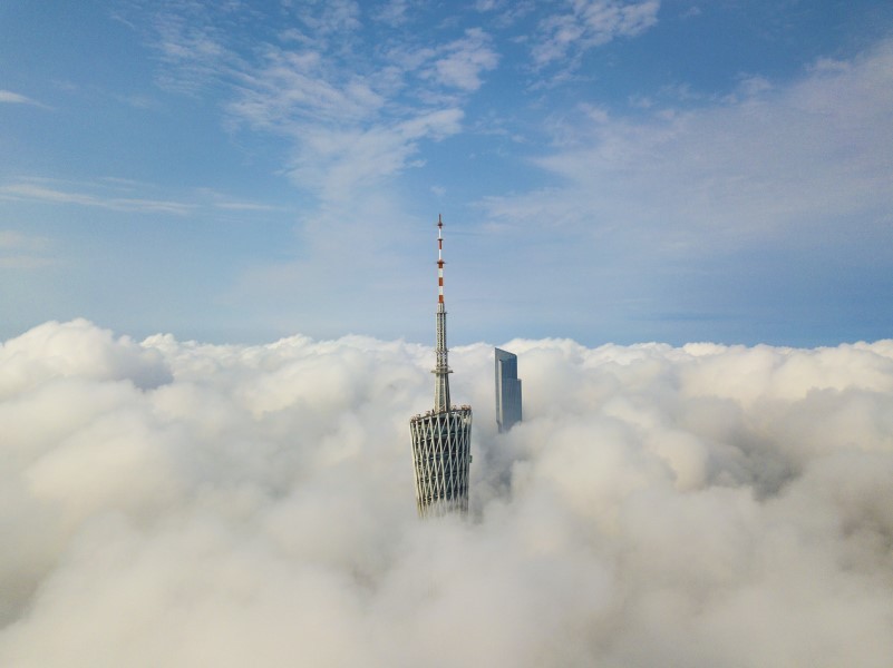 High rise building
